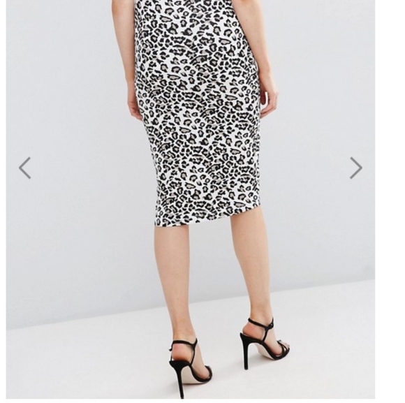 ASOS maternity leopard print skirt - Picture 2 of 4